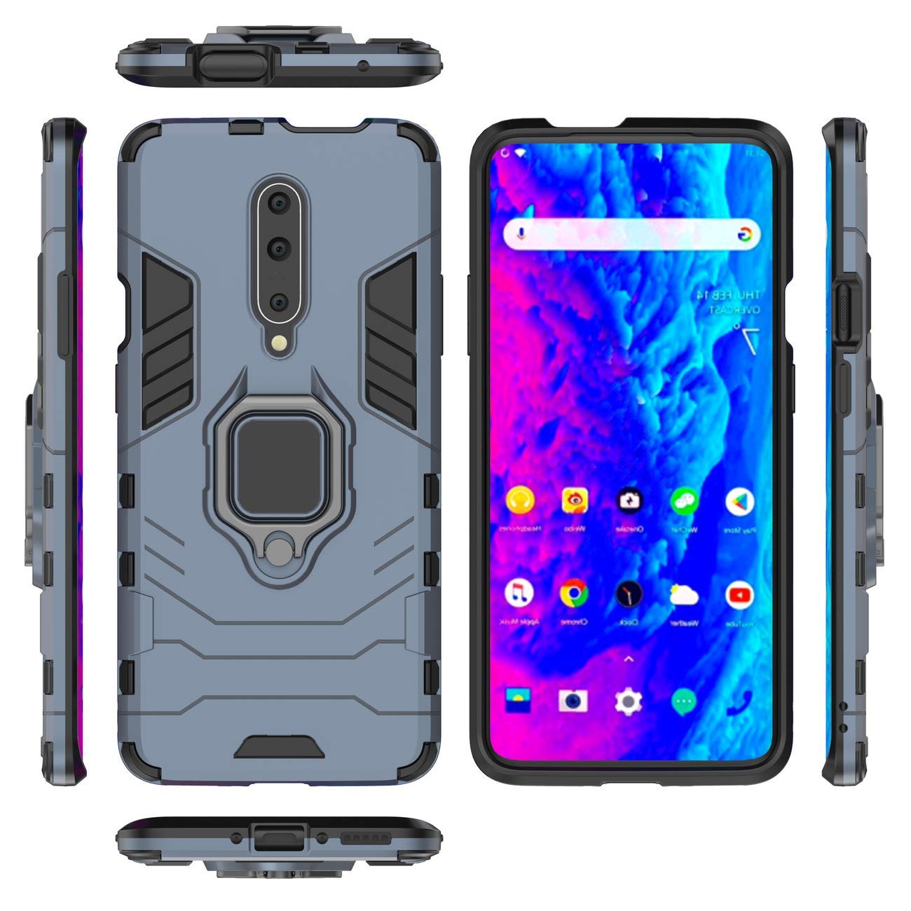 Oneplus7 本体&amp;ケース 100% Original OnePlus 7/ 7 Pro Sandstone Karbon Nylon